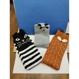 Girl Teen Knee Socks Cat,Fox,